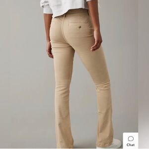 AE Khaki Boot Cut Pants